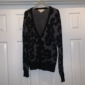MK Black & Gray cardigan